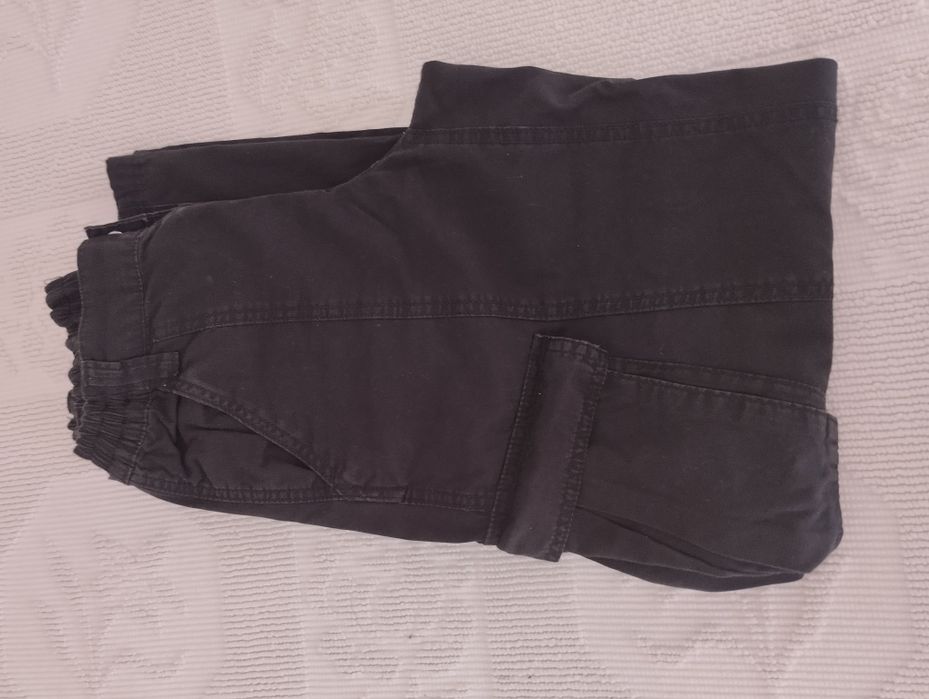 Calças cargo pretas hm tamanho 36