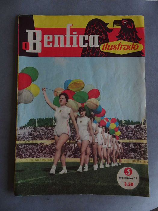 Revista O Benfica Ilustrado nº 3 ano 1957