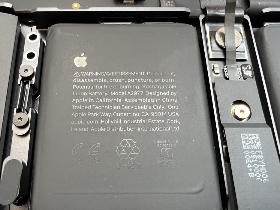 Топкейс MacBook Pro 14 M4 2024 A3112 Space black Разбірка