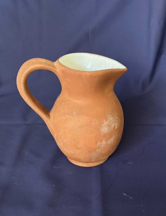 Jarro de barro/terracota rustico