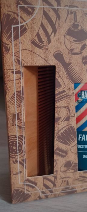 Zestaw do brody Barber z grzebieniem