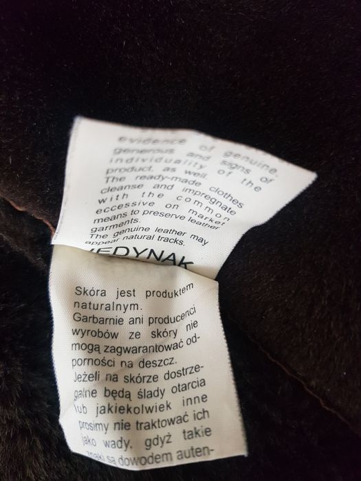 Kożuch pilotka Andrzej Jedynak