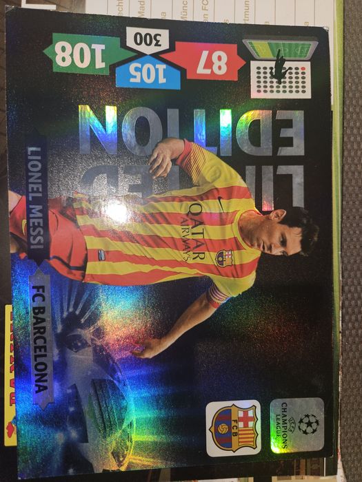 Karty Champions League 2013- 2014- 47sztuk+ 1 duża+ 5szt etui