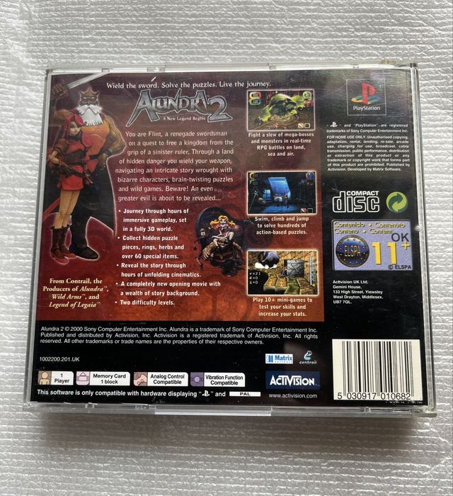 Alundra 2: A New Legend Begins (PS1)