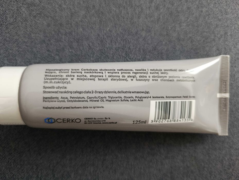 Hipoalergiczny krem Cerkobaza 125 ml