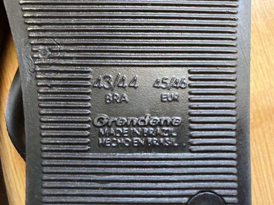 Novos - Chinelos pretos Ipanema Homem 45/46