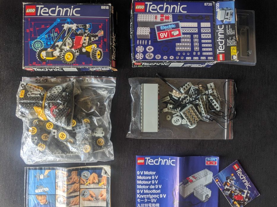 Lego Technic 8818 Baja Blaster + 8720 9V Motor Set /silnik elektryczny