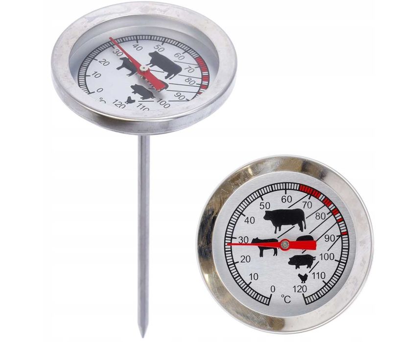 Termometr kuchenny wbijany do mięsa gotowania pieczenia