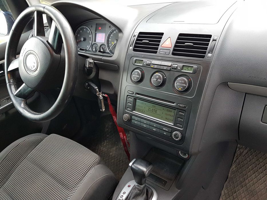 Piękny Vw Touran-1,6Benzyna-Automat-DSG-Stan-Bdb-Zamiana