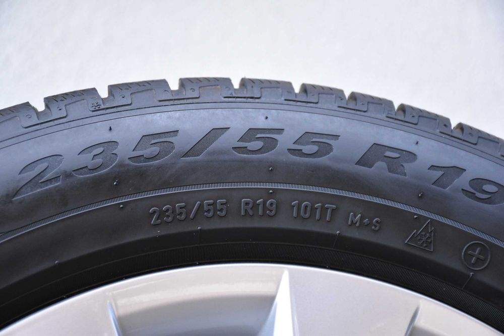 Nowe koła zimowe OEM Audi Q4 Sportback e-tron VW ID.4 ID.5 ID.6 SKODA ELROQ ENYAQ PEAQ CUPRA Tavascan 19" Pirelli