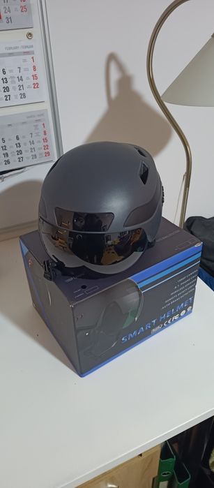 Smart kask interkom led