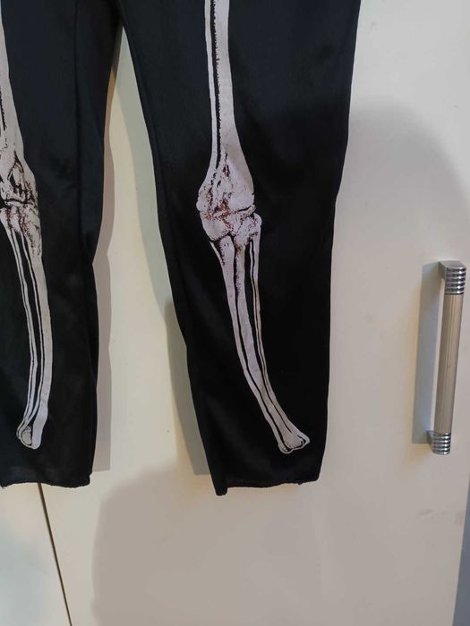 strój karnawałowy - kościotrup kombinezon