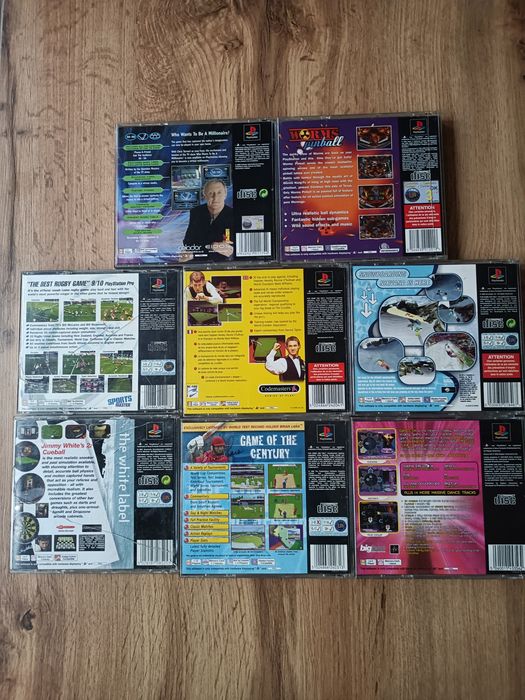 Zestaw gier na PS1