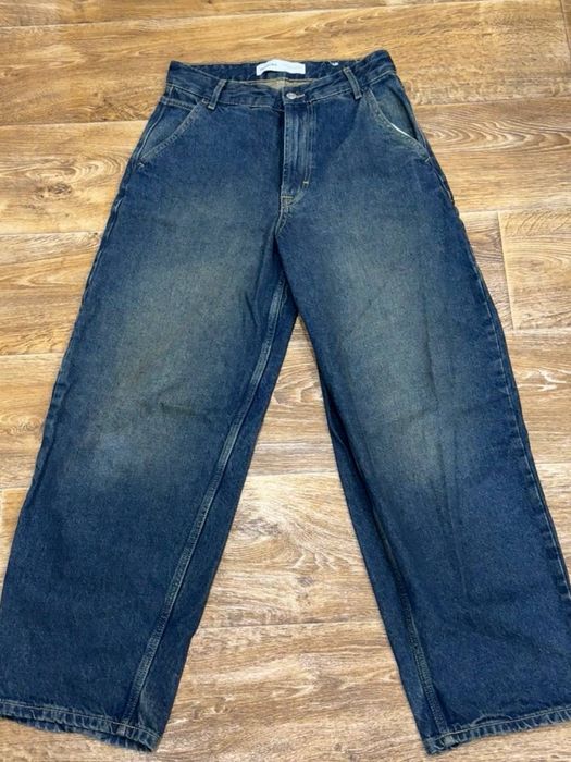 Bershka baggy jeans sk8 blue