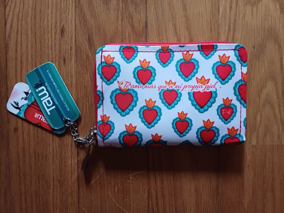 Carteira/Porta-moedas com imagem da Frida Kahlo (comprada no México)