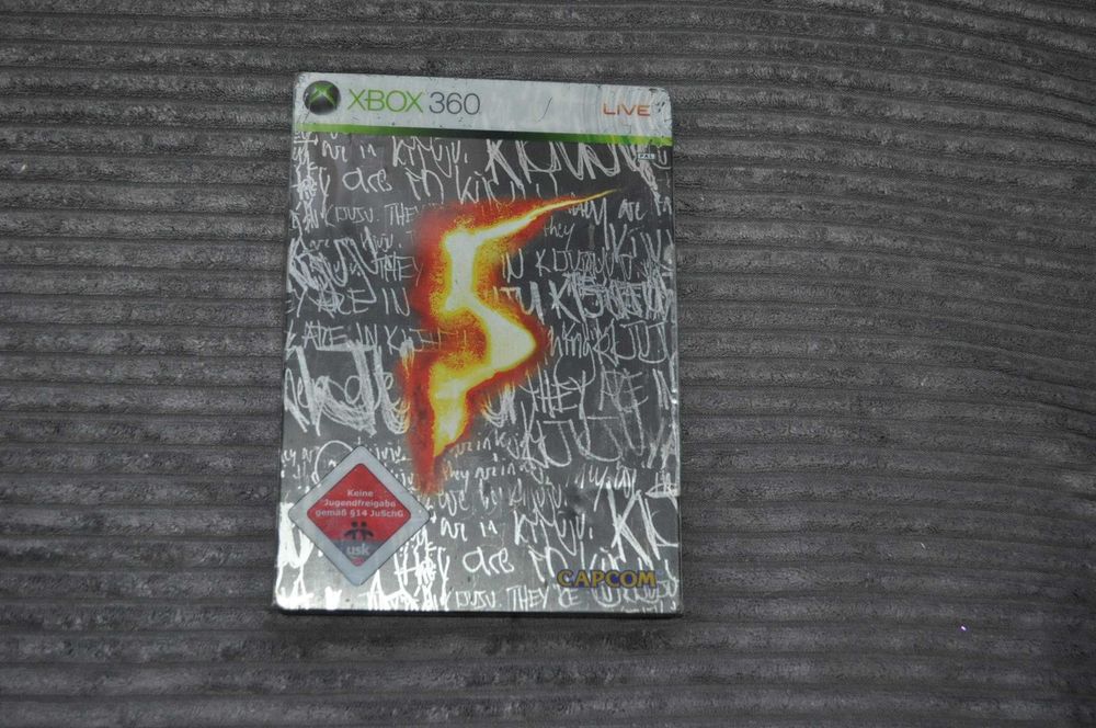 Resident Evil 5 [edycja kolekcjonerska STEELBOOK] (XBOX 360)