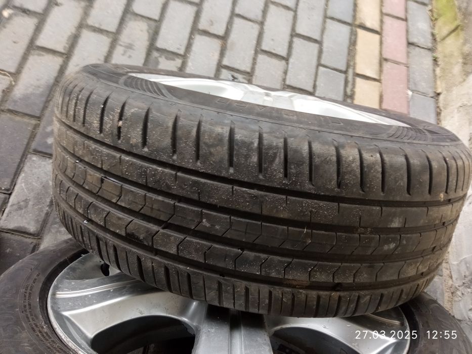 Продам диски з літньою резиною