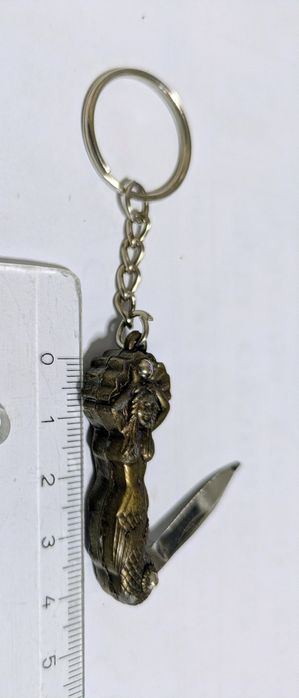 Miniatura de navalha Porta chaves A Sereia