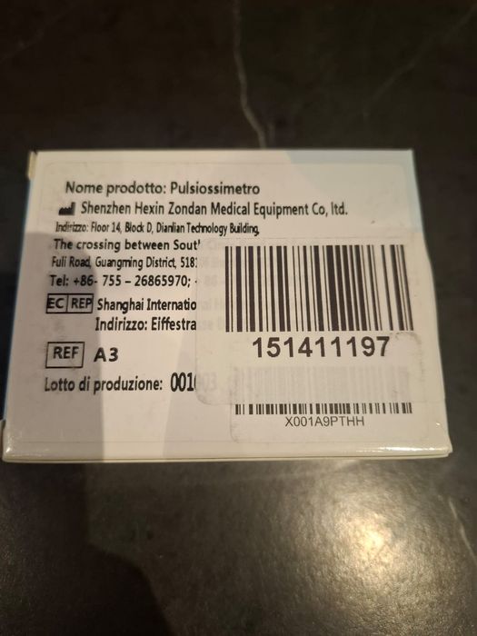 Pulsoksymetr nowy