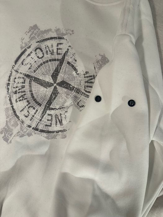 Sweetshirt da Stone Island Branca