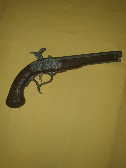 Réplica de Pistola Antiga "Hadley 1760 London" - Decorativa
