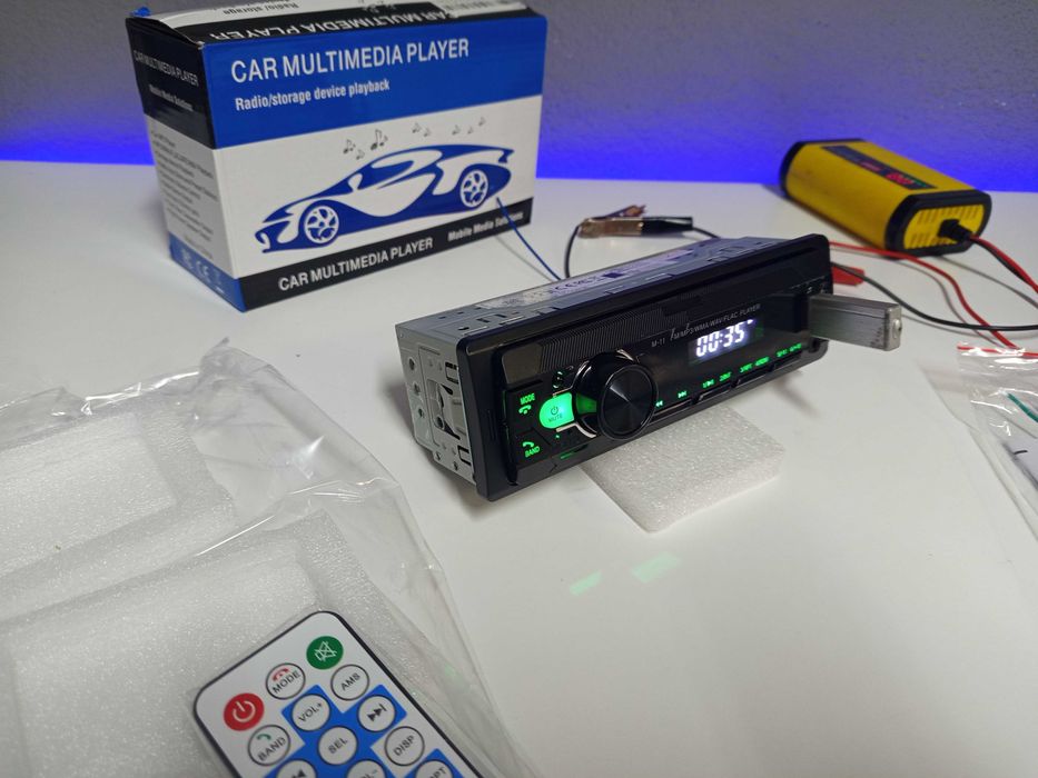 Auto Rádio MP3 Bluetooth USB  Novo