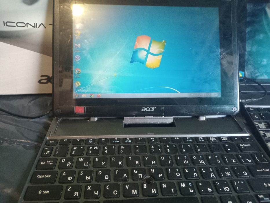 Планшет Acer Iconia Tab W500 + док-станція на Віндовсі з USB ЦІНА ЗА ДВА КОМПЛЕКТИ