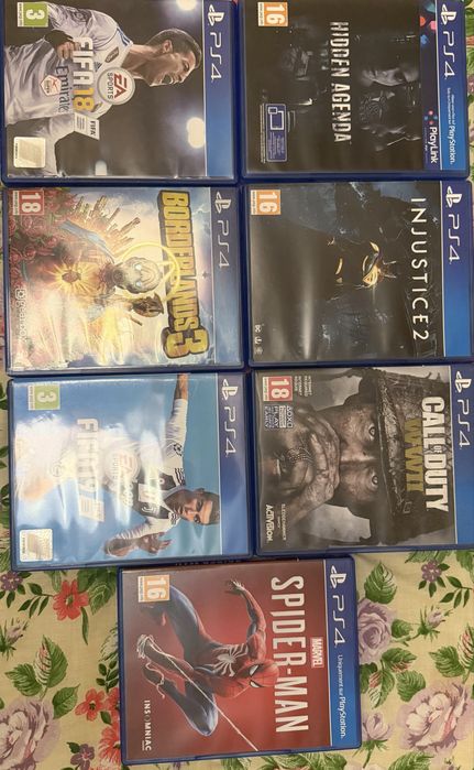 PS4 1TB + Comando + 7 Jogos