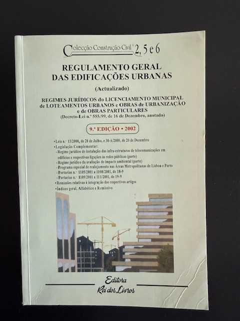 Livros Legislação Urbanismo e Arquitetura