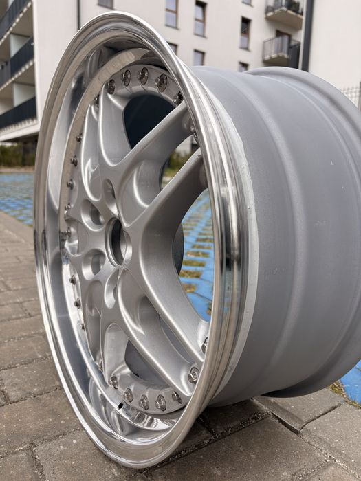 Felgi RTR RS103 5x112. Skrecane, polerowany rant