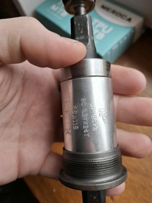 Каретка під квадрат  велосипеда vp components 118 mm