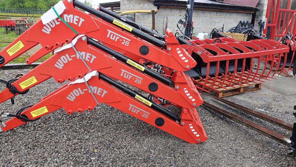 Ładowacz czołowy TUR euroramka 4.3 914 MTZ Wol Met 2b C-330 C-360 MF T25