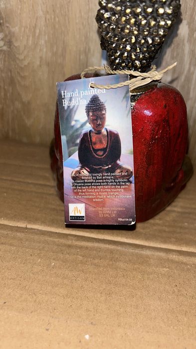 Budha Pintado á Mão