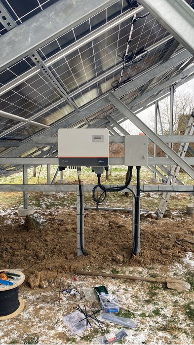 Монтаж сонячних панелей під ключ гибридних станцій