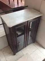 Baixa de preço Armário Vintage / mid century/ mesa / cadeiras / estant