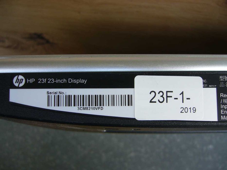 Monitor 23 cale HP uszkodzona matryca