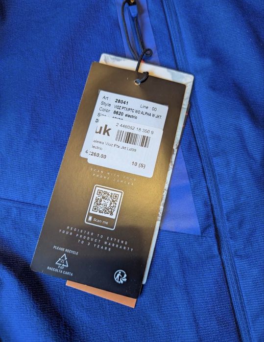 Kurtka Damska Wełna Salewa Vioz Ptx Wool Alpha