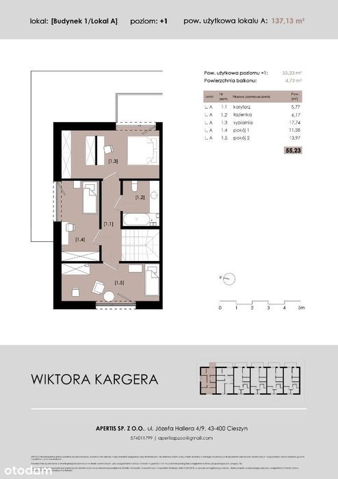 Mieszkania Mnisztwo-Kargera Parkingi Tarasy Balkon