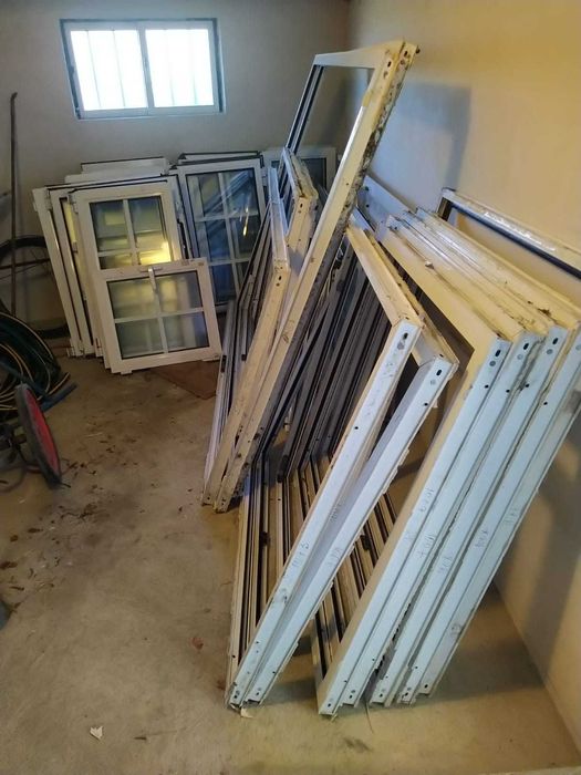 janelas aluminio vidro duplo e porta entrada