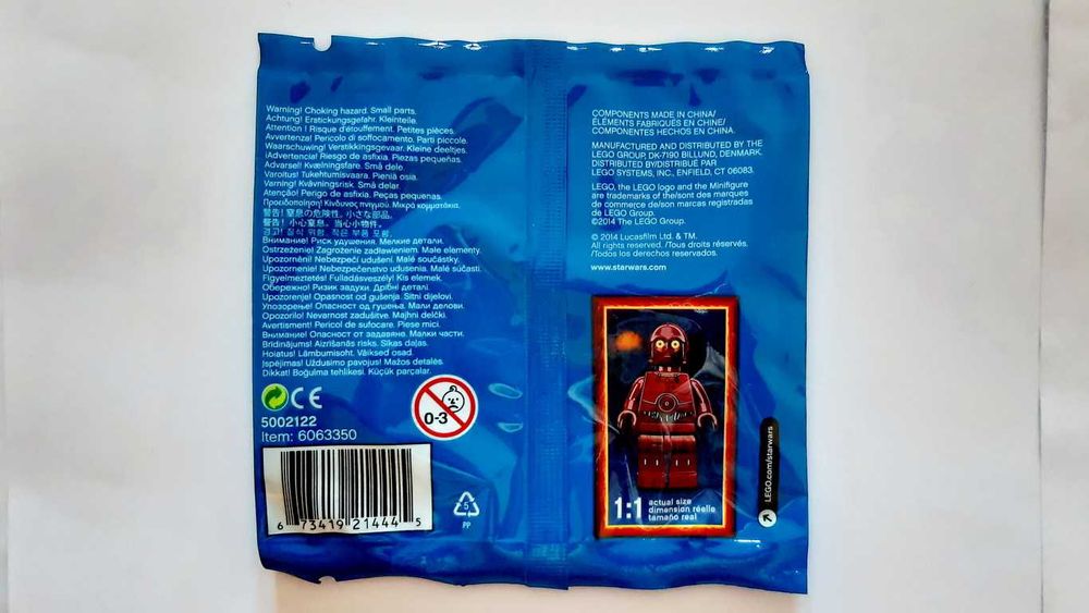 Lego Star Wars 500_2122 TC-4 polybag selado