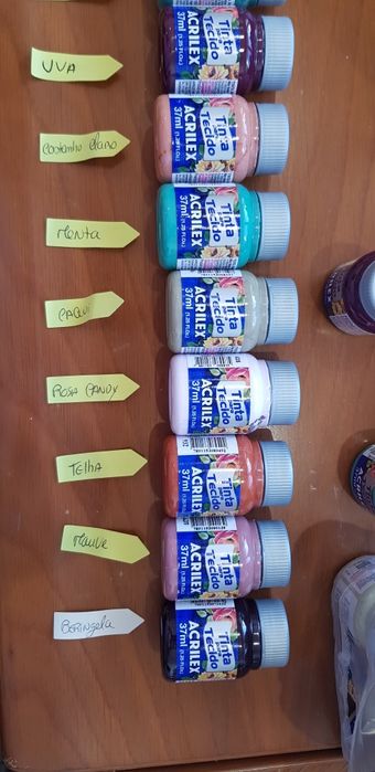 Tintas Acrilex novas