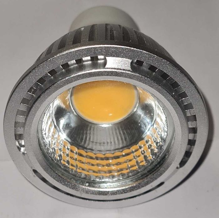 Lampada Led GU-5.3 - 5W Warm White. 5 peças