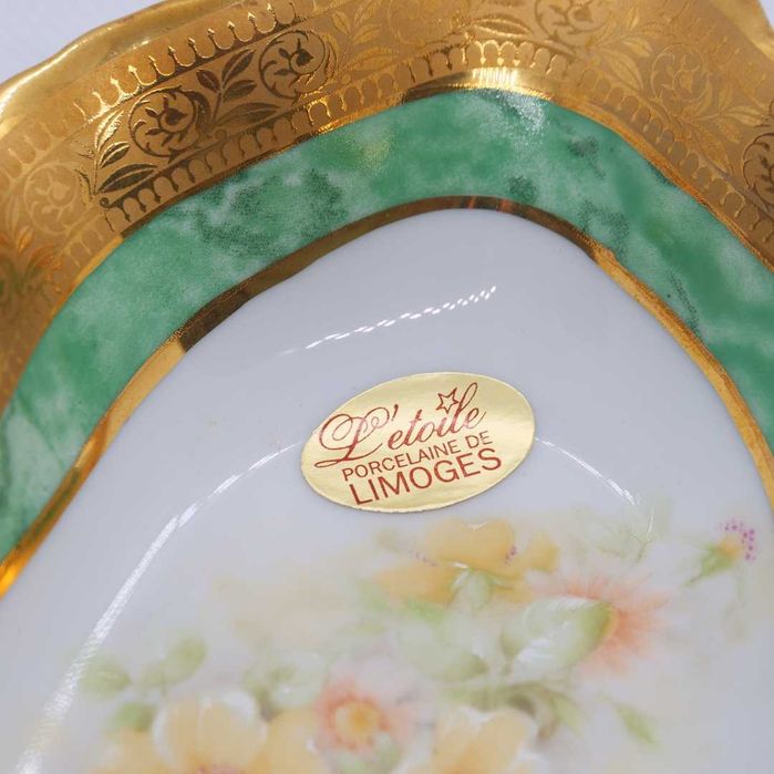 Pequena travessa em porcelana de Limoges