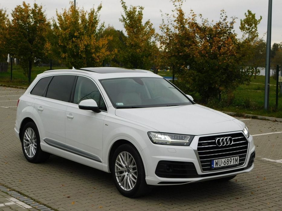 Audi Q7 S-line Kupiona Salon Polska 1-2017r