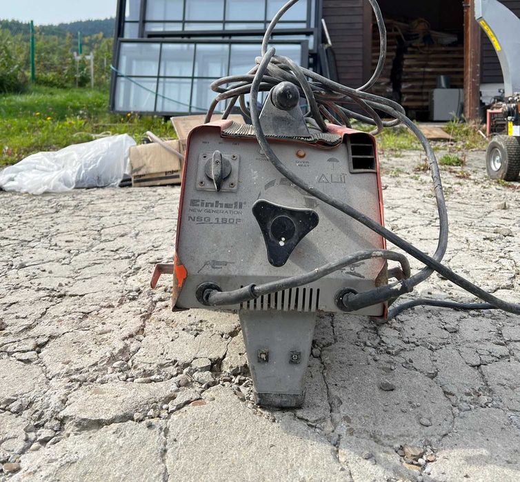 Spawarka transformatorowa Einhell NSG 180 E + 2 butle
