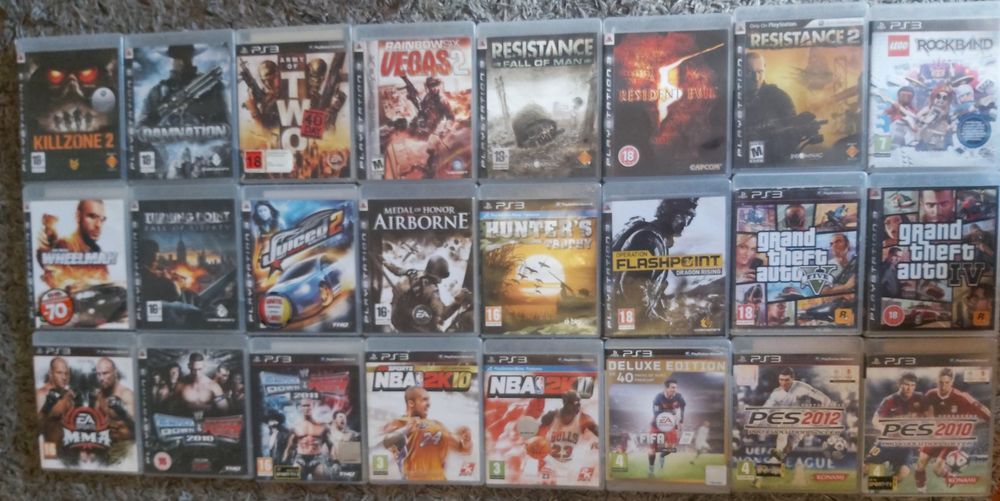 Ps2 Ps3 vários jogos.