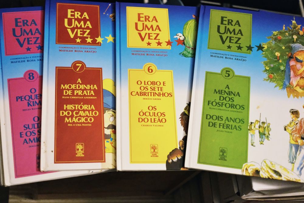 Colecção Era Uma Vez - 10 livros de contos clássicos infantis