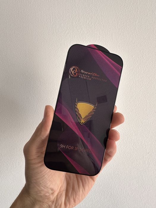 2x SZKŁO hartowane firmy OG do IPHONE 16 PRO / 17