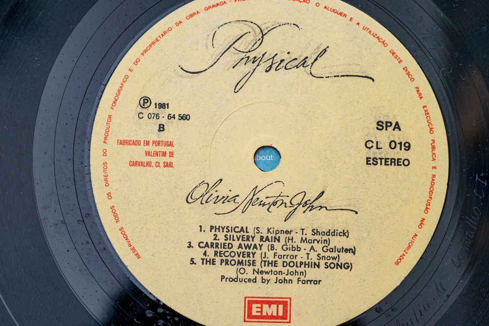 Disco de vinil Olivia Newton John, Physica