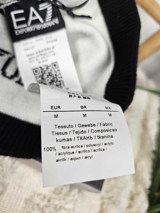 Gorro EA7 Visibility Preto M